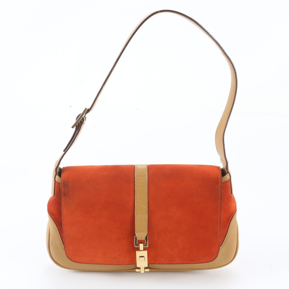 Gucci Jackie 001 3824 Leather Shoulder Bag Handbag for Women